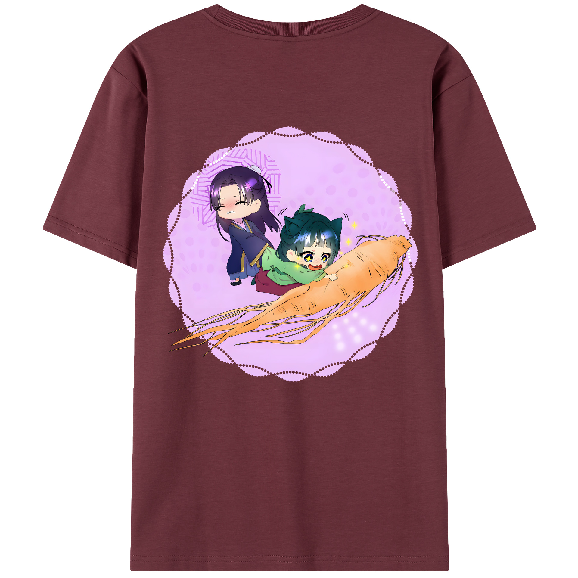 （画像用） 薬屋のひとりごと The Apothecary Diaries 綿100％半袖Tシャツ（背面プリント）